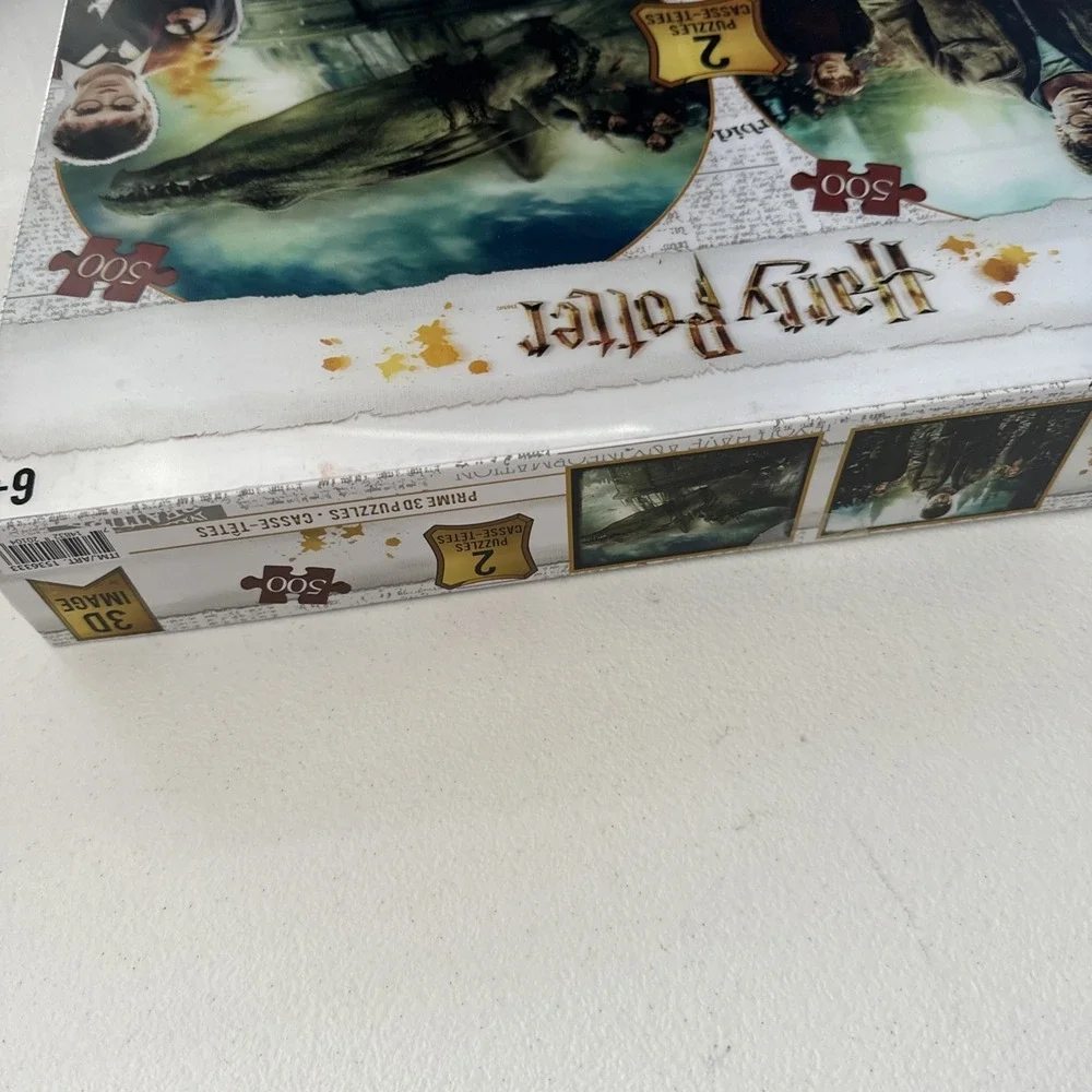 Harry Potter Wizarding World Prime 3D Image 2 puzzles 500pc Each